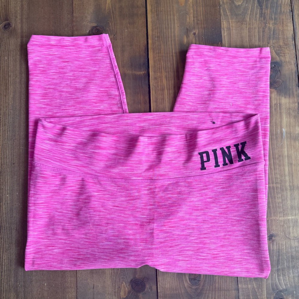 PINK Victoria’s Secret Pink Croppd Leggings - Picture 2 of 8